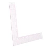 HORIALENCE Square Ruler for Sewing Plastic Right Angle Tailor Measuring Tool Accurate Quilting Ruler for Pattern Making and Cutting Craft Tool for Dressmaking and Clothing Design