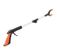 HORIALENCE Sturdy Garbage Grabber Trash Clamp with Extra Long Reach and Lightweight Aluminum Alloy Construction, Foldable Design for Easy Use and Storage, for Schools and Shopping Malls