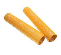 HORIALENCE Telescoping Extendable Poster Carrier Tube in Golden Paper Material with Retractable Adjustment, Prevents Bending Or Creasing and Protects Documents, for Artists and Designers