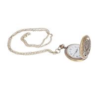 HORIALENCE Unisex Antique Vintage Pocket Watch with 3D Pattern Design, Mini Portable Size, Titanium Material and High-end Quality Quartz Movement, Suitable for Adult Use and Costume Props