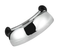 HORIALENCE Universal Motorcycle Windscreen with Wide-angle Rearview Mirror for Motorcycle and Electric Vehicle, Silver Abs Windshield with Versatile Use and Sturdy Construction