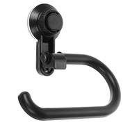HORIALENCE Wall Mounted Portable Suction Cup Toilet Paper Holder ABS Tissue Roll Dispenser for Kitchen and Bathroom Use