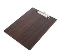 HORIALENCE Wood Clipboard A3 Document Holder with Clips, Sturdy Walnut Grain Drawing Board for Presentation and Office Use, Lightweight Portable Writing Board for Students