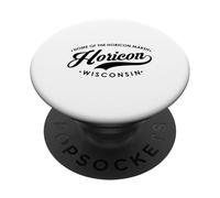 Horicon WI Home of the Horicon Marsh for Men Women. PopSockets Adhesive PopGrip