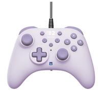 Hori HORIPAD Turbo Gamepad For Nintendo Switch,Nintendo Switch 2,Nintendo Switch OLED - Lavender, Purple