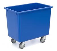 Horison Industries Mobile Bottle Plastic Bin, Blue, 200L, 830x760x455mm