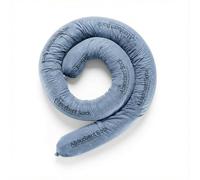 Horison Industries Universal Absorbent Socks 1.22m x 80mm Diameter, 20 Pcs 56L Blue Industrial Absorbent Booms for Chemical Oil Spills & Water Absorbing Deployment Hazmat for Warehouses & Garage