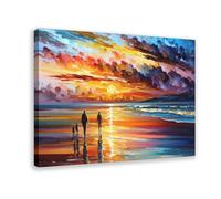 Horizon Art Poster Canvas Poster Bedroom Decor Landscape Office Room Decor Gift 24x36inch(60x90cm)