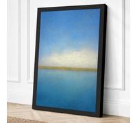 Horizon at Stillness Canvas Wall Art Print 24x16 Inch