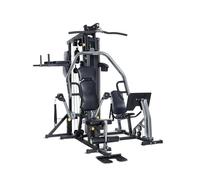 Horizon Fitness Torus 5 Multi Gym - Versatile Home Gym Machine with Lat Pull Down Bar, Leg Curl Machine, Multi-Press, Adjustable Lateral Cable Controls, Mixed Handles and Cuffs, and Leg Press Station