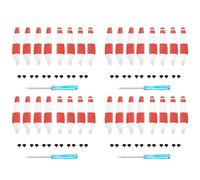 Horizon Flow 32x/16x Propellers For DJI Mini 3 Pro/Mini 4 Pro Replacement Blades Low Noise Drone Accessories Screws & Screwdrivers 6030F Red and White