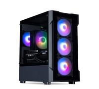 HORIZON Gaming PC Tower - AMD Ryzen 5 8400F - GeForce RTX 5070 12GB GDDR7-32GB 6000Mhz DDR5 RAM - 2TB NVMe SSD - 750W PSU - CiT Tsunami ARGB Black Gaming PC Case - VR Ready - WiFi - Windows 11