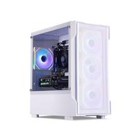 HORIZON Gaming PC Tower - AMD Ryzen 5 8400F - RTX 3050 8GB GDDR6-32GB 6000Mhz DDR5 RAM - 1TB NVMe SSD - 650W 80+ PSU - CiT Bolt ARGB White Gaming PC Case - VR Ready - WiFi - Windows 11