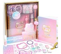 Horizon Group USA Hello Kitty Official Sanrio 50th Anniversary Journaling Set by STMT, Cute School Supplies, Stationery, Fun Office Supplies, Sanrio Stationery, Great Gift Set