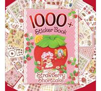 Horizon Group USA Strawberry Shortcake 1 000+ Sticker Book Cute Stickers for Kids Scrapbooking Planning Journaling Water Bottles Letter Stickers