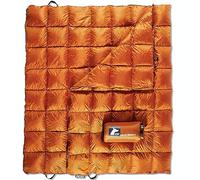Horizon Hound GR-20 Down Camping Blanket - Outdoor Travel Quilt, Orange | Insulated, Lightweight & Warm Gear for Sleep, Camping, Stadium, Hiking & Festivals | Water Resistant, Packable & Compact