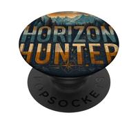 Horizon Hunter Bold Artistic Wanderer Statement PopSockets Adhesive PopGrip