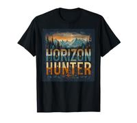 Horizon Hunter Bold Artistic Wanderer Statement T-Shirt