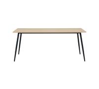 Horizon Large Rectangular Dining Table - Oak - Oak