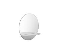 Horizon Mirror Round Steel