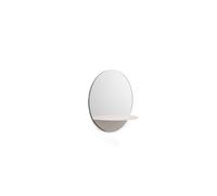 Horizon Mirror Round White