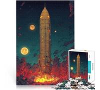 Horizon Omega Expeditionjigsaw 1000 pieces for teenagers Stress Reliever Staycation Kill time Birthday Gift 38x26cm