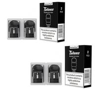 Horizon Talon 3 Replacement Pod, Top Filling System, Leak-Proof, Designed for Horizon Talons 3 Pod Kit, 2ml Cartridge Capacity, No Nicotine, Pack of 4 (0.6ohm- 4 Units)