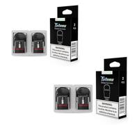 Horizon Talon 3 Replacement Pod, Top Filling System, Leak-Proof, Designed for Horizon Talons 3 Pod Kit, 2ml Cartridge Capacity, No Nicotine, Pack of 4 (0.4ohm- 4 Units)