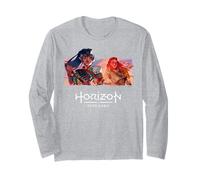 Horizon Zero Dawn Aloy and Talanah Khane Padish Portrait Long Sleeve T-Shirt