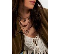 Horizons Semiprecious Stone Layer Necklace at Free People in Gold/Carnelian/Onyx - female