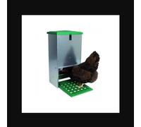 Horizont 12kg Automatic chicken feeder Anti-pest insect poultry run outdoor eggs