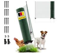 horizont Boundary Fence, 20m Long, 90 cm High, Multifunctional Garden & Camping Fence, Ideal for Dogs & Flower Bed Protection