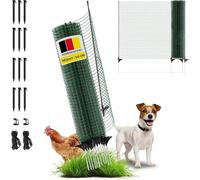 horizont Boundary Fence, 25m Long, 90 cm High, Multifunctional Garden & Camping Fence, Ideal for Dogs & Flower Bed Protection