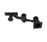 Horizontal 11.4 Inch Swimg Arm, Aluminum Plotter Swing Arm Mount for Fishfinders & Chartplotters and More, with 6.25x2 Inch Panel