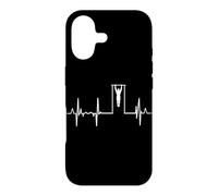 Horizontal Bar Heartbeat Gymnastics ECG Case for iPhone 17
