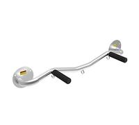 Horizontal Bar Indoor Fitness Equipment Home Wall Pull-Ups Beam Wall Hanging Horizontal Bar Double Bar Hanger Bar Multifunctional,White100*30 * 15Cm