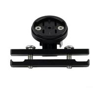 Horizontal Bicycle Seat Mount for Garmin Varia RVR315 Light | Aluminum alloy base, nylon clamp, fits saddle rails, stable on rough roads, black finish