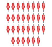 Horizontal Chicken Waterer Nipples - 30pcs Automatic Chicken Water Nipple, Drinker Feeders, Leakproof Nipple Water for Poultry Coop | Stainless Automatic Feeder for Chick Duck Bunny Outdoor