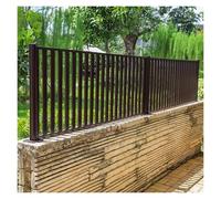 Horizontal Deck Railing, Outdoor Aluminum Alloy Guardrail for Enhanced Safety on Balcony, Garden, and Patio