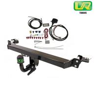 Horizontal Detachable Towbar+ 7Pin C2 Wiring Fits Jeep COMPASS 09/06-05/17