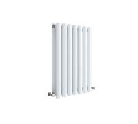 Horizontal Double Panel Radiator - 600mm x 412mm - 1546 BTU - Gloss White- Balterley
