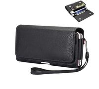 Horizontal Dual Belt Clip Holster 2 Cell Phone Case Pouch Card Slots for Motorola Moto G Power,G Stylus,G8+/ Samsung Galaxy S20 Plus,Note 20 5G,A71,A51,A31,A21S,A10s/ OnePlus 8 Pro,8T/Google Pixel 4XL