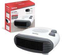 Horizontal Fan Heater Portable 3 Settings + Cool Thermostatically Controlled 2Kw [EEK: A]