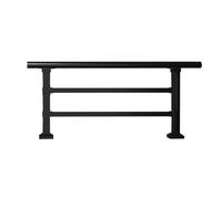 Horizontal Flat Railing Kit - Temporary Height Extension Fence for Pools, Balconies, and Gardens - 90x50 cm Picket Fence for Enhanced Safety and Privacy