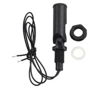 Horizontal Float Switch for Liquid Level Sensing - 12V/24V DC, PP Housing, 0.5A Max Switching Current, -10°C to +60°C, 1 Pack