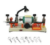 Horizontal Key Copy Machine, Double Heads, Duplicating Tool for Various Keys, Locksmith Equipment