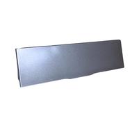 Horizontal Letterbox Draught Excluder | Front Door Mail Box Strong Magnetically Sealing Letterbox Draft Excluder | Made in the UK | Metal Construction Magflap® MK3 | (Satin Silver) | Magman®