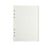 Horizontal Line Paper A 5 Grids Refill Paper 80 Sheets 6 Holes Replacement Sheets for Notebook Sketch Painting