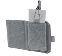 Horizontal Mag Pouch Radio Pouches Insert With Hook And Loop, For Tactical Chest Rig Vest Front Magazine Holder Expander Wing(WG)
