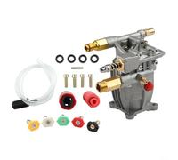 Horizontal Pressure Washer Pump 2400-2750 PSI 2.2-2.4 GPM Maintenance-Free Aluminum Double Seal Rust-Resistant Easy Start for Engine Replacement Compatible with for KARCHER for Honda Above 212cc